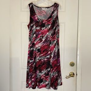Kim Rogers Woman 1X Sleeveless Dress